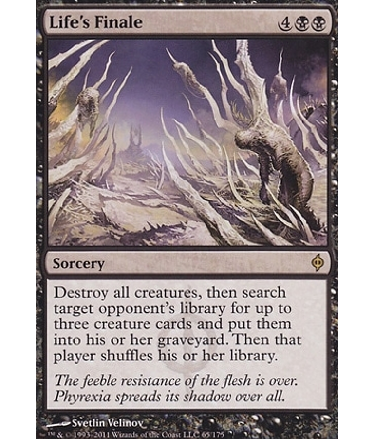 Life's Finale - New Phyrexia (inglés)