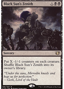 Black Sun's Zenith - Commander 2014 (inglés)