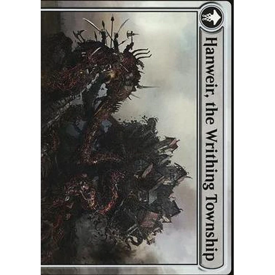 Hanweir Battlements // Hanweir, the Writhing Township - Eldritch Moon (inglés)