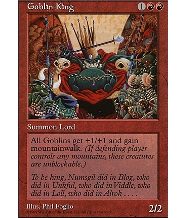 Goblin King - 5th Edition (inglés)