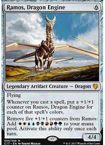 Ramos, Dragon Engine (Foil) - Commander 2017 (español)