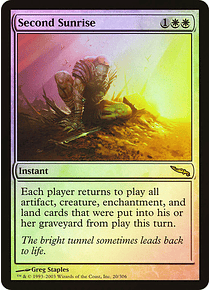 Second Sunrise Foil - Mirrodin (español)