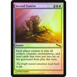 Second Sunrise Foil - Mirrodin (español)