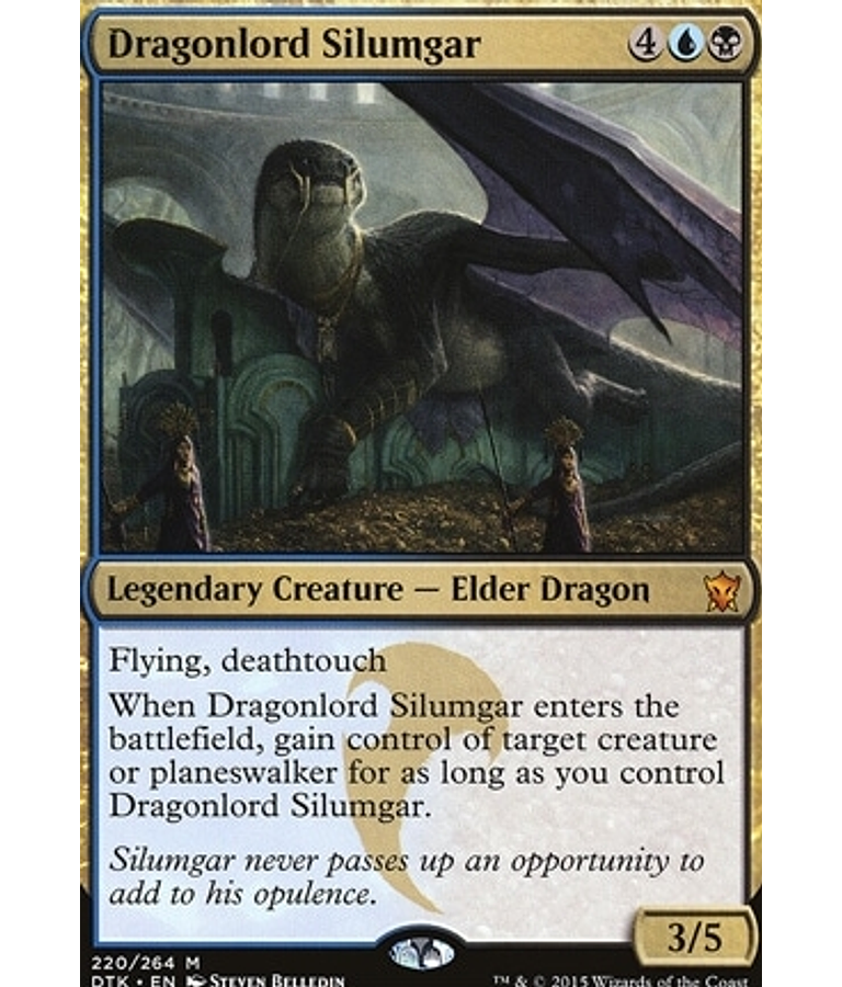 Dragonlord Silumgar - Dragons of Tarkir (inglés)