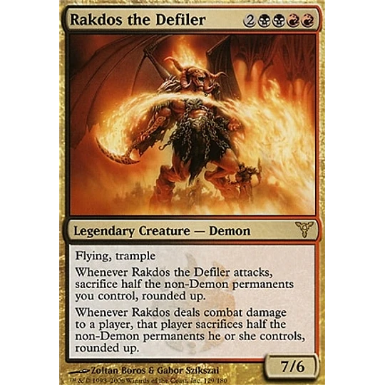 Rakdos the Defiler - Dissension (español)
