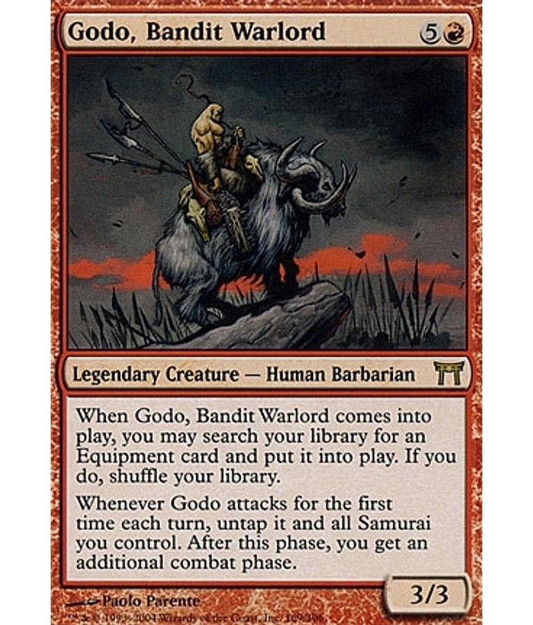 Godo, Bandit Warlord - Champions of Kamigawa (español)