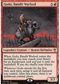 Godo, Bandit Warlord - Commander 2016 (español)