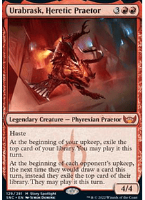 Urabrask, Heretic Praetor - Streets of New Capenna (inglés)