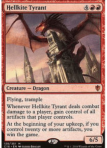 Hellkite Tyrant - Commander 2016 (español)