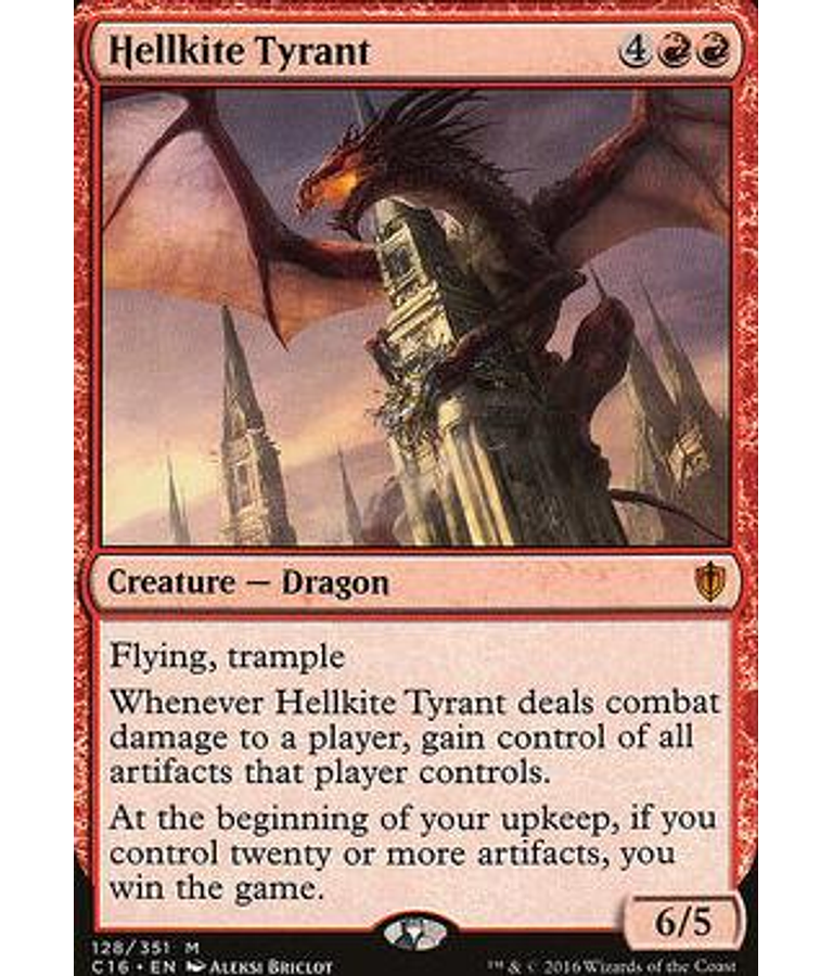 Hellkite Tyrant - Commander 2016 (español)