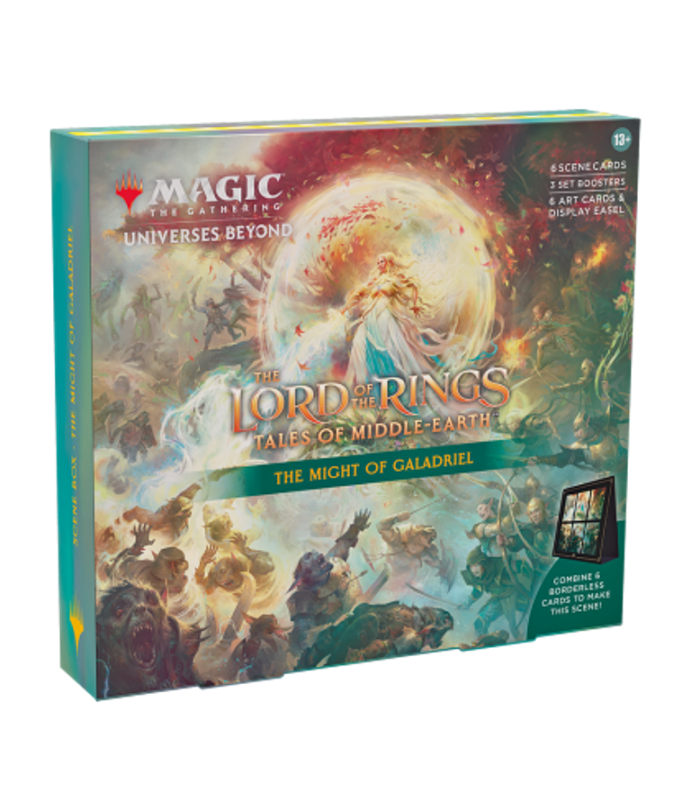 MTG The Lord of the Rings: Tales of Middle-earth Scene Box / The might of Galadriel (Inglés)