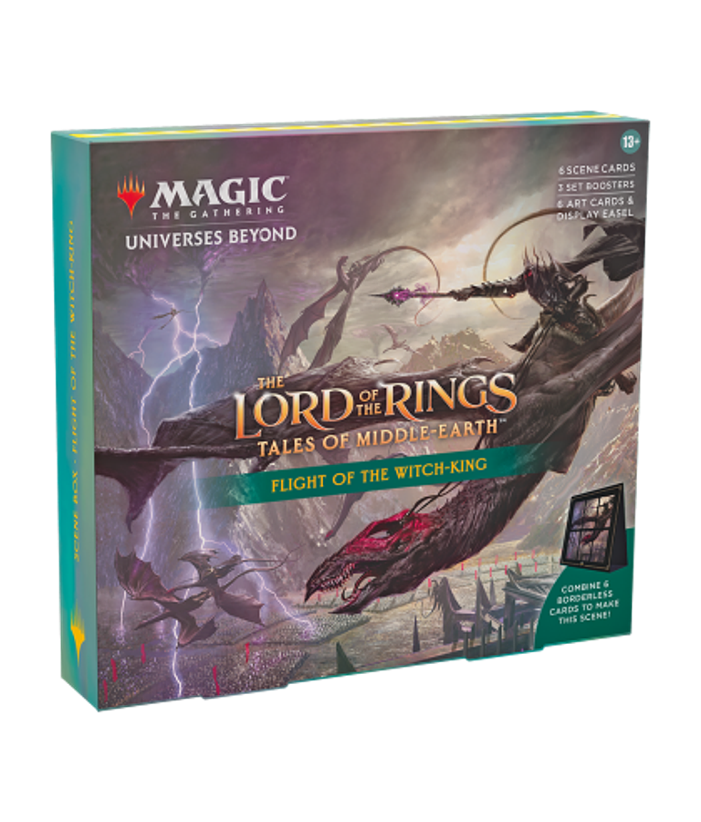 MTG The Lord of the Rings: Tales of Middle-earth Scene Box / Flight of the Witch-King (Inglés)