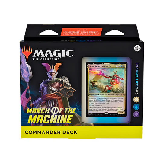 MTG Commander Deck: March of the Machine - Cavalry Charge (inglés)