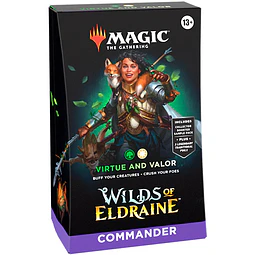 MTG Commander Deck: Wilds of Eldraine - Virtue and Valor (inglés)
