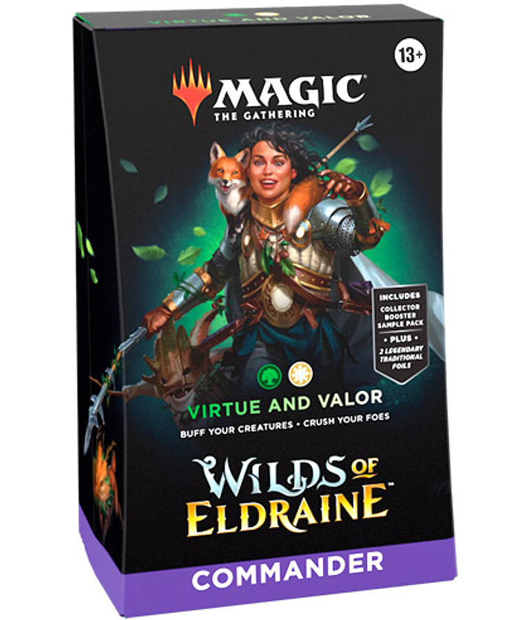 MTG Commander Deck: Wilds of Eldraine - Virtue and Valor (inglés)