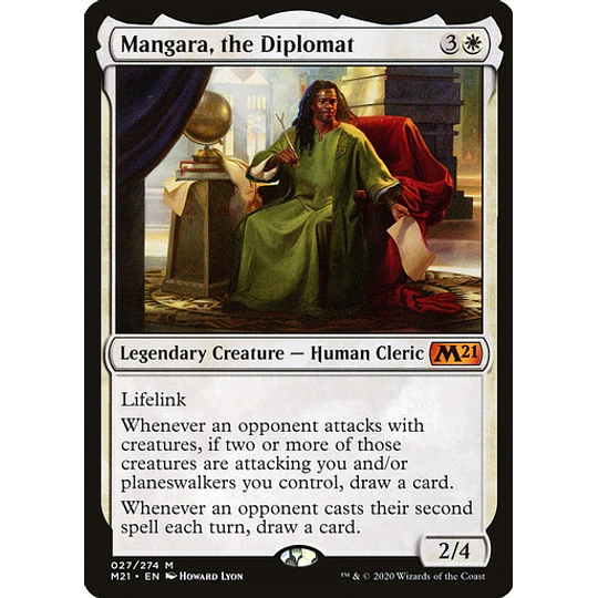 Mangara, the Diplomat - Core Set 2021 (inglés)