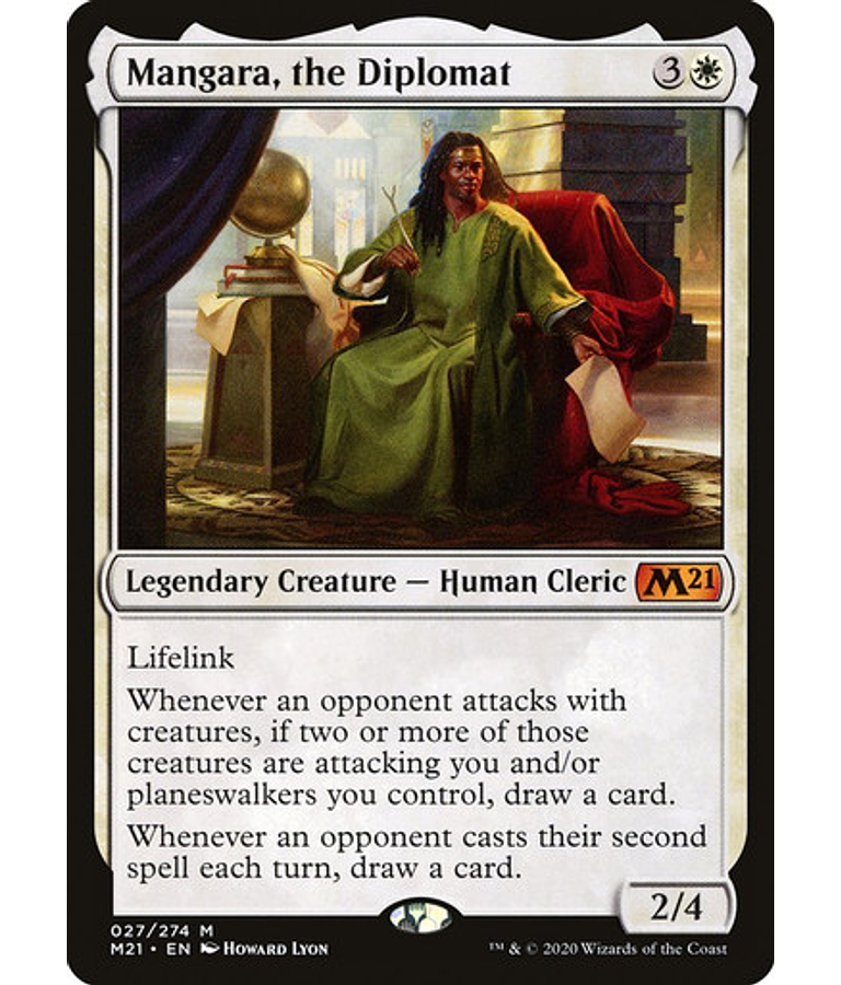 Mangara, the Diplomat - Core Set 2021 (inglés)
