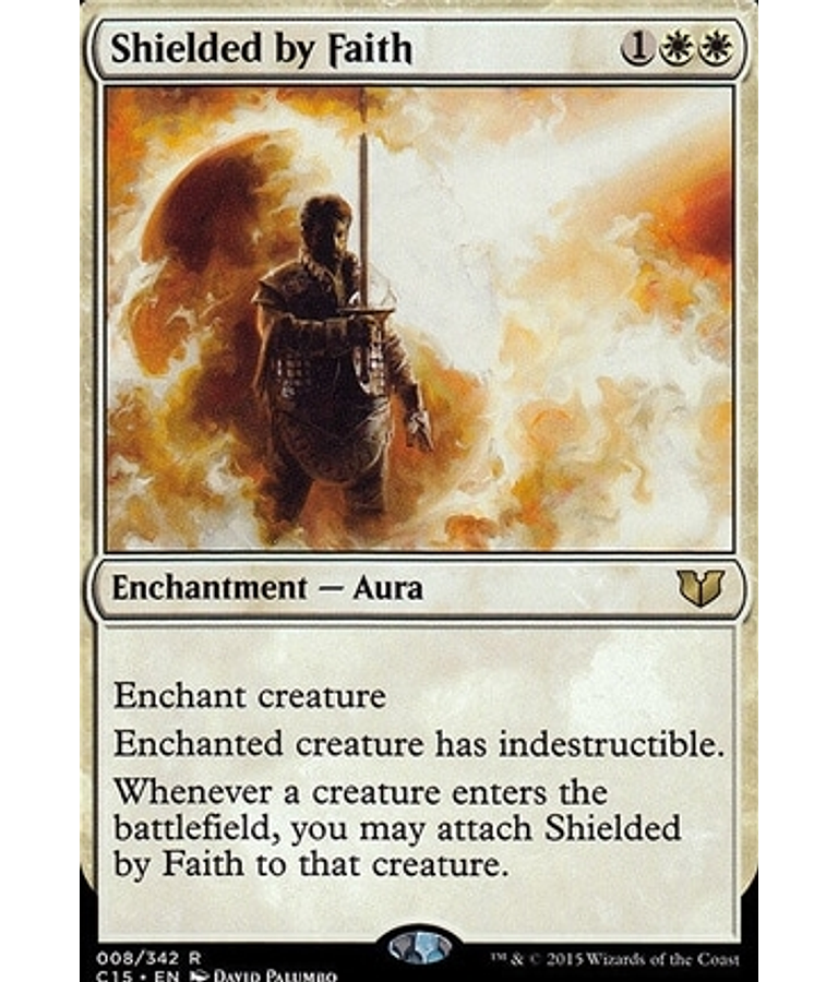 Shielded by Faith - Commander 2015 (español)