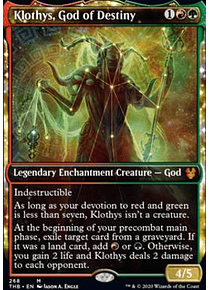 Klothys, God of Destiny (Showcase) - Theros Beyond Death Variants (inglés)