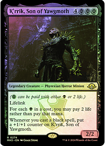 K'rrik, Son of Yawgmoth - Modern Horizons 3 Foil (inglés)