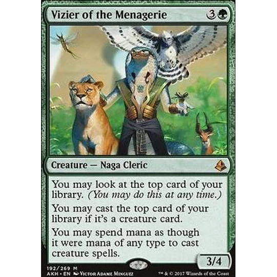 Vizier of the Menagerie - Amonkhet (inglés)
