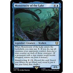 Monstrosity of the Lake - The Lord of the Rings: Tales of Middle-earth Commander Decks (español)