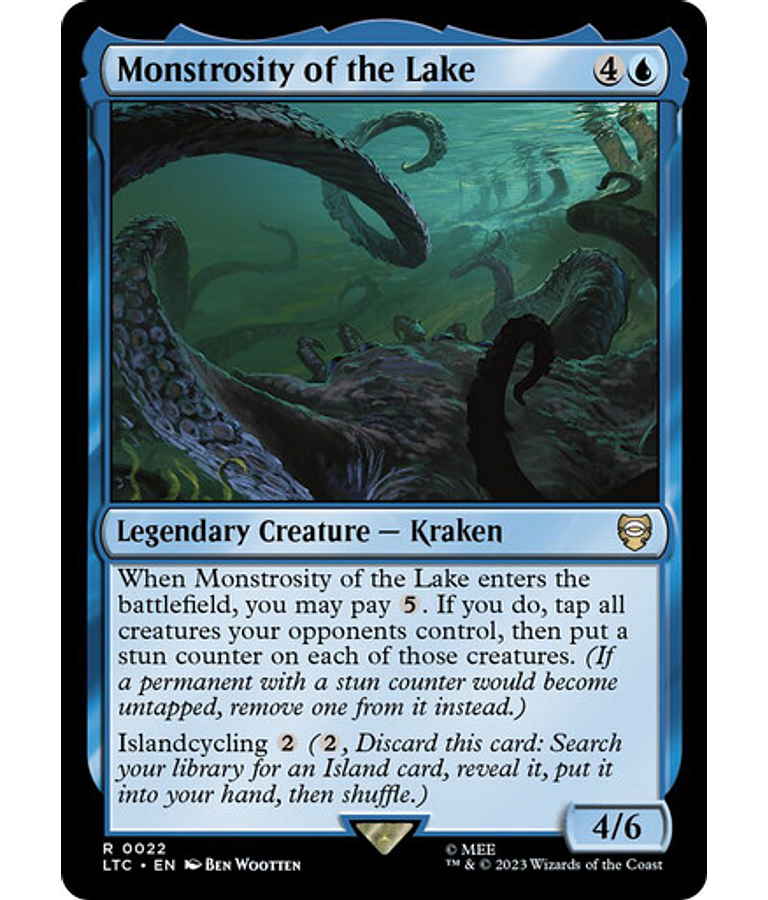 Monstrosity of the Lake - The Lord of the Rings: Tales of Middle-earth Commander Decks (español)