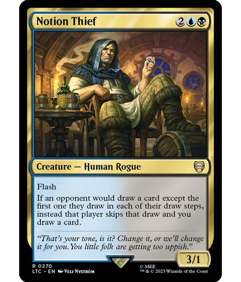 Notion Thief - The Lord of the Rings: Tales of Middle-earth Commander Decks (español)