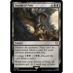 Decree of Pain - The Lord of the Rings: Tales of Middle-earth Commander Decks (español)