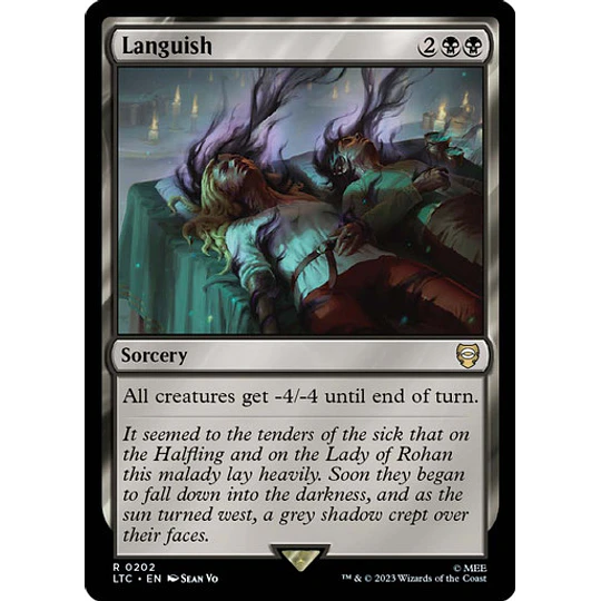 Languish - The Lord of the Rings: Tales of Middle-earth Commander Decks (español)