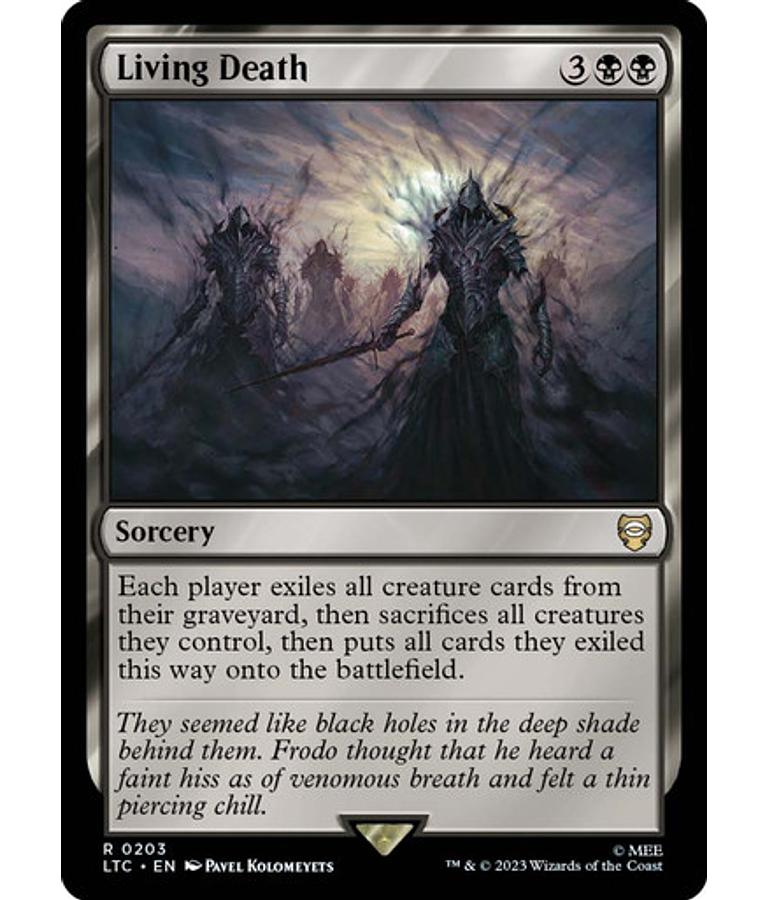 Living Death - The Lord of the Rings: Tales of Middle-earth Commander Decks (español)