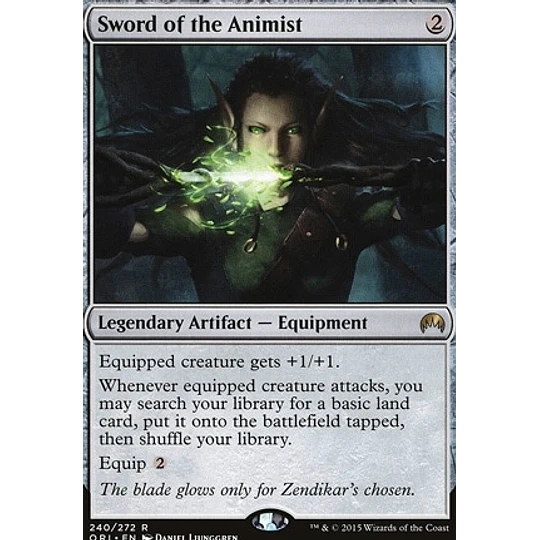Sword of the Animist - Magic Origins (español)