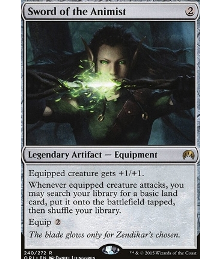 Sword of the Animist - Magic Origins (español)