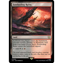 Foreboding Ruins - The Lord of the Rings: Tales of Middle-earth Commander Decks (español)