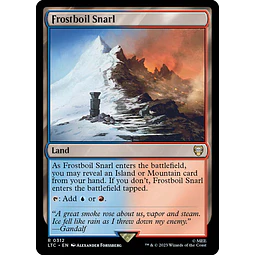 Frostboil Snarl - The Lord of the Rings: Tales of Middle-earth Commander Decks (español)
