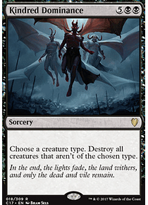 Kindred Dominance - Commander 2017 (español)