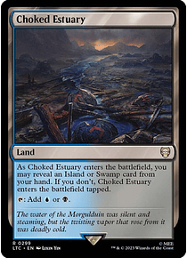 Choked Estuary - The Lord of the Rings: Tales of Middle-earth Commander Decks (español)