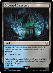 Drowned Catacomb - The Lord of the Rings: Tales of Middle-earth Commander Decks (español)