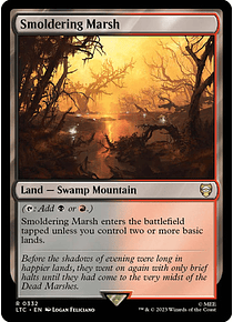 Smoldering Marsh - The Lord of the Rings: Tales of Middle-earth Commander Decks (español)