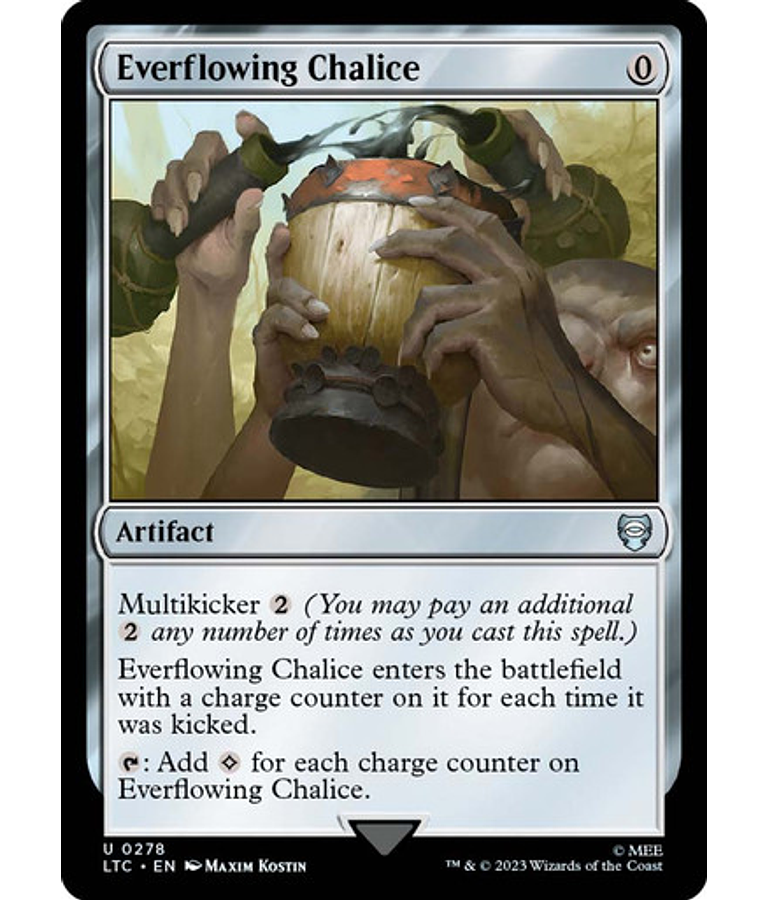 Everflowing Chalice - The Lord of the Rings: Tales of Middle-earth Commander Decks (español)