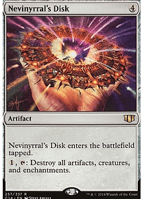 Nevinyrral's Disk - Commander 2014 (inglés)