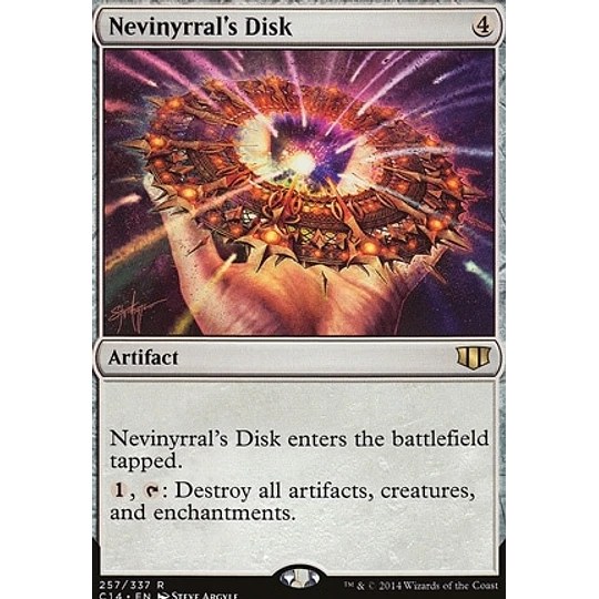 Nevinyrral's Disk - Commander 2014 (inglés)