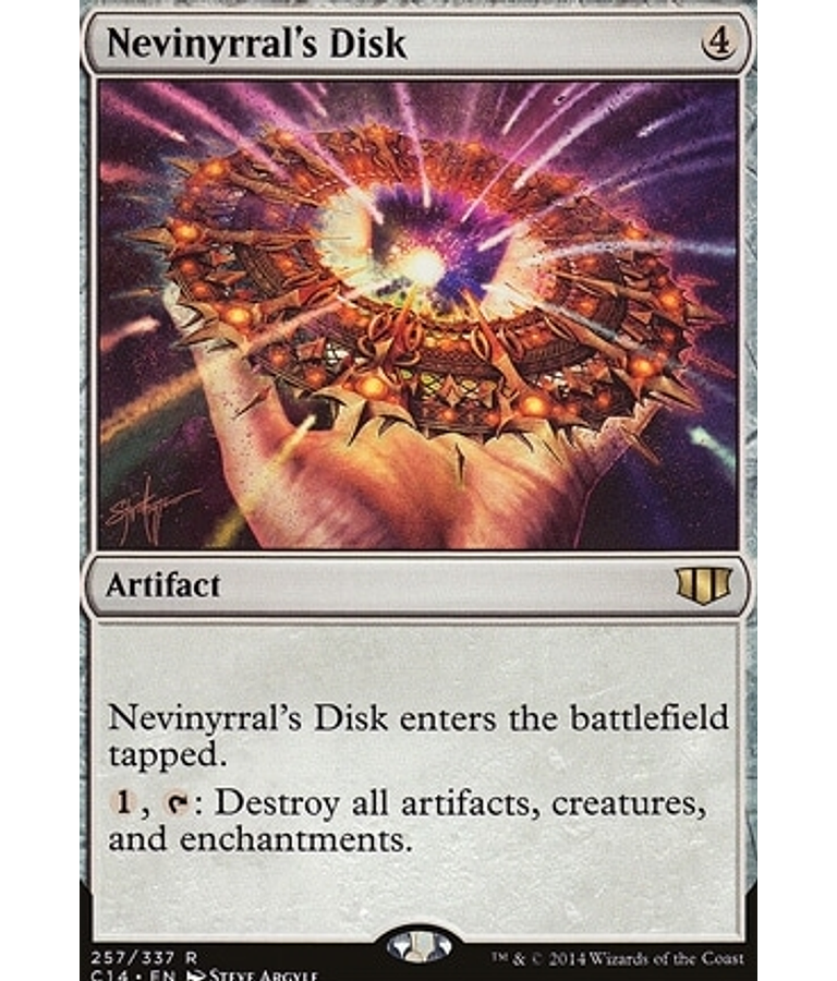 Nevinyrral's Disk - Commander 2014 (inglés)