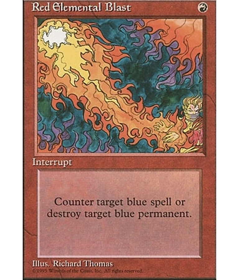 Red Elemental Blast - 4th Edition (español)