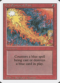 Red Elemental Blast - 3rd Edition (inglés)