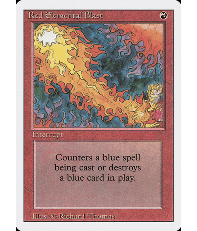 Red Elemental Blast - 3rd Edition (inglés)