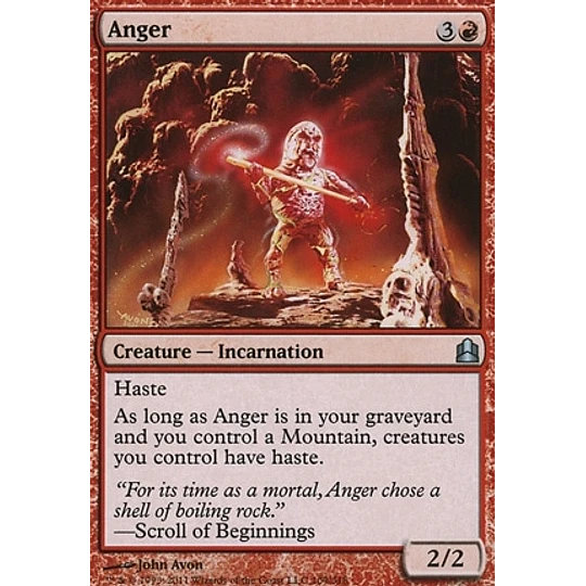 Anger - Commander (español)
