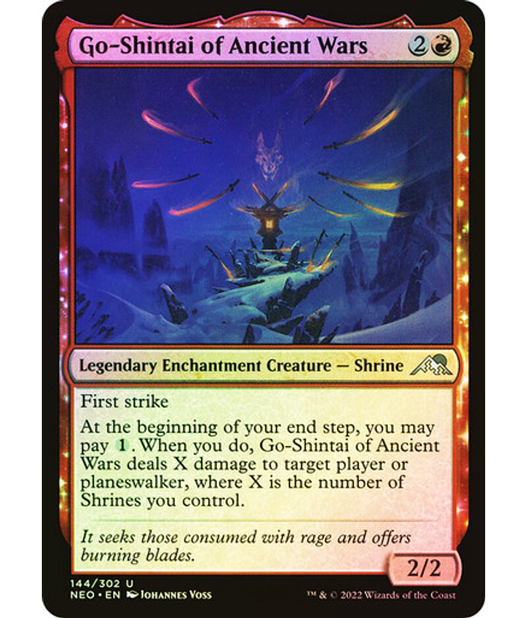 Go-Shintai of Ancient Wars - Kamigawa: Neon Dynasty Foil (inglés)