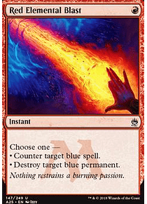 Red Elemental Blast - Masters 25 (inglés)