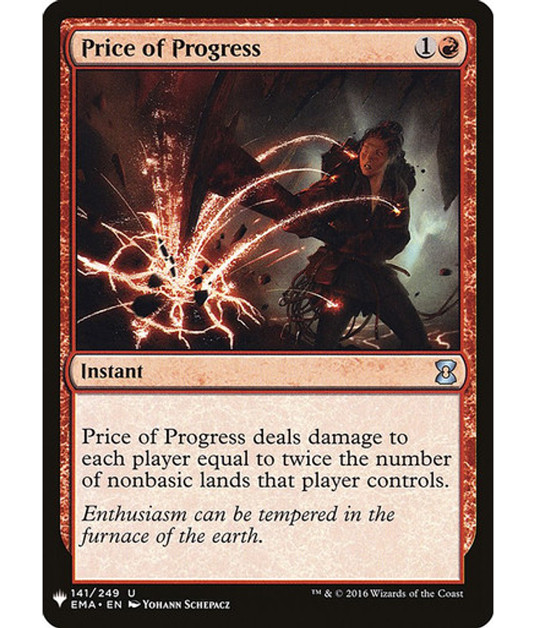 Price of Progress (Eternal Masters) - Mystery Booster/The List (inglés)
